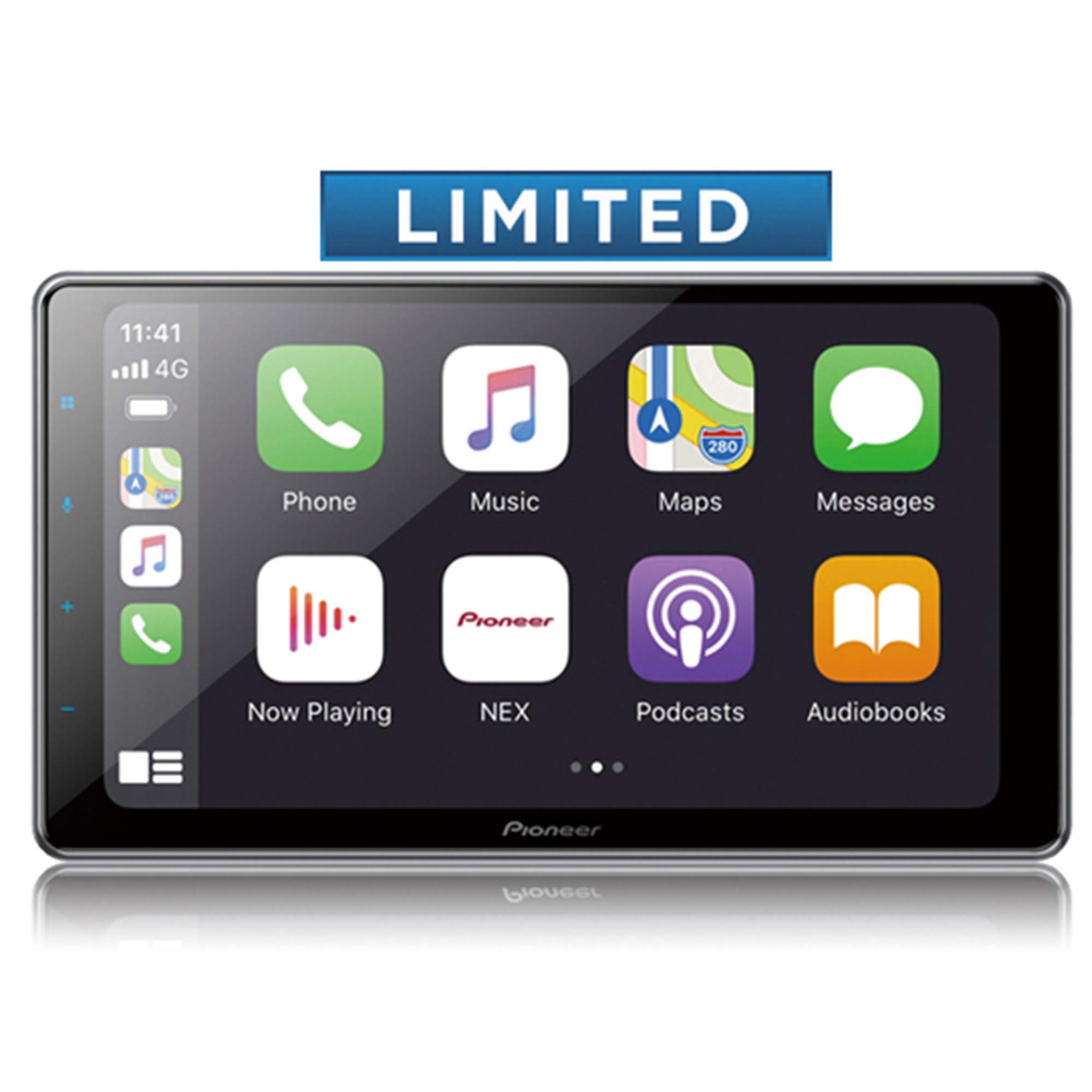 DMH-WT7600NEX - PIONEER ESTEREO DE PANTALLA FLOTANTE 9" CARPLAY ANDROID AUTO INALAMBRICO
