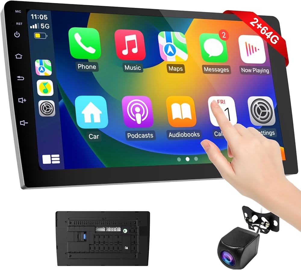 L3X-906 - PANTALLA 9" QLED 4 NUCLEOS 4/64GB CARPLAY ANDROID AUTO INALAMBRICOS
