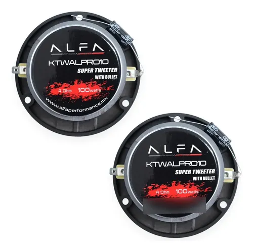 KTWALPRO10 - ALFA PAR DE TWETER 100W