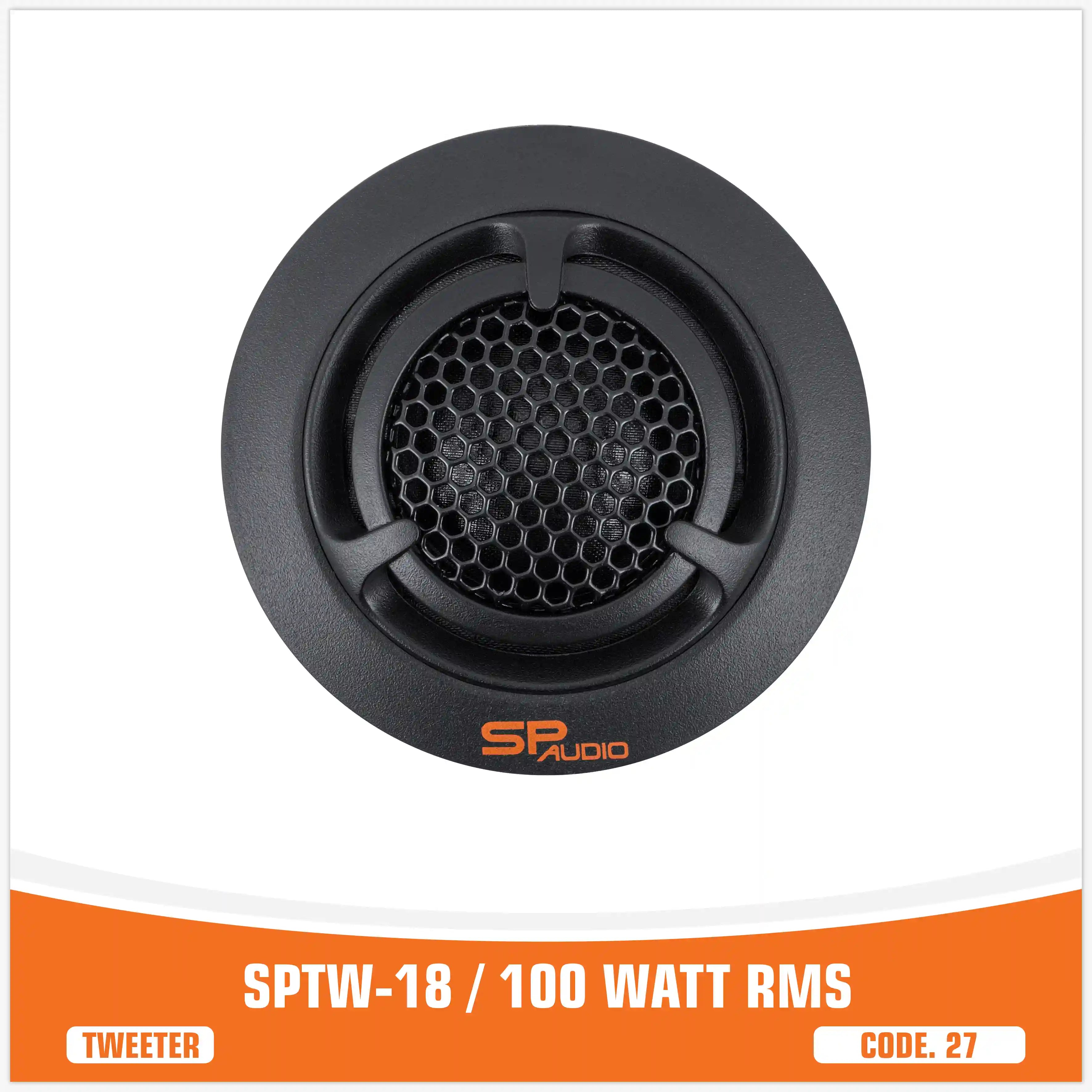 SPTW-18 - SP AUDIO PAR TWEETER DOMO 100W RMS