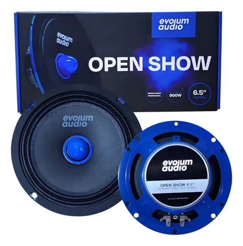 AUM223-OPENSHOW - PAR AUMENTO 6.5" OPEN SHOW TWETER + MIDRANGE