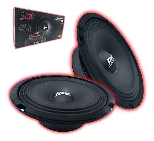 RX-MD166-416 - REXX PAR MEDIOS RANGOS 6.5" 110W RMS 4 OHMS