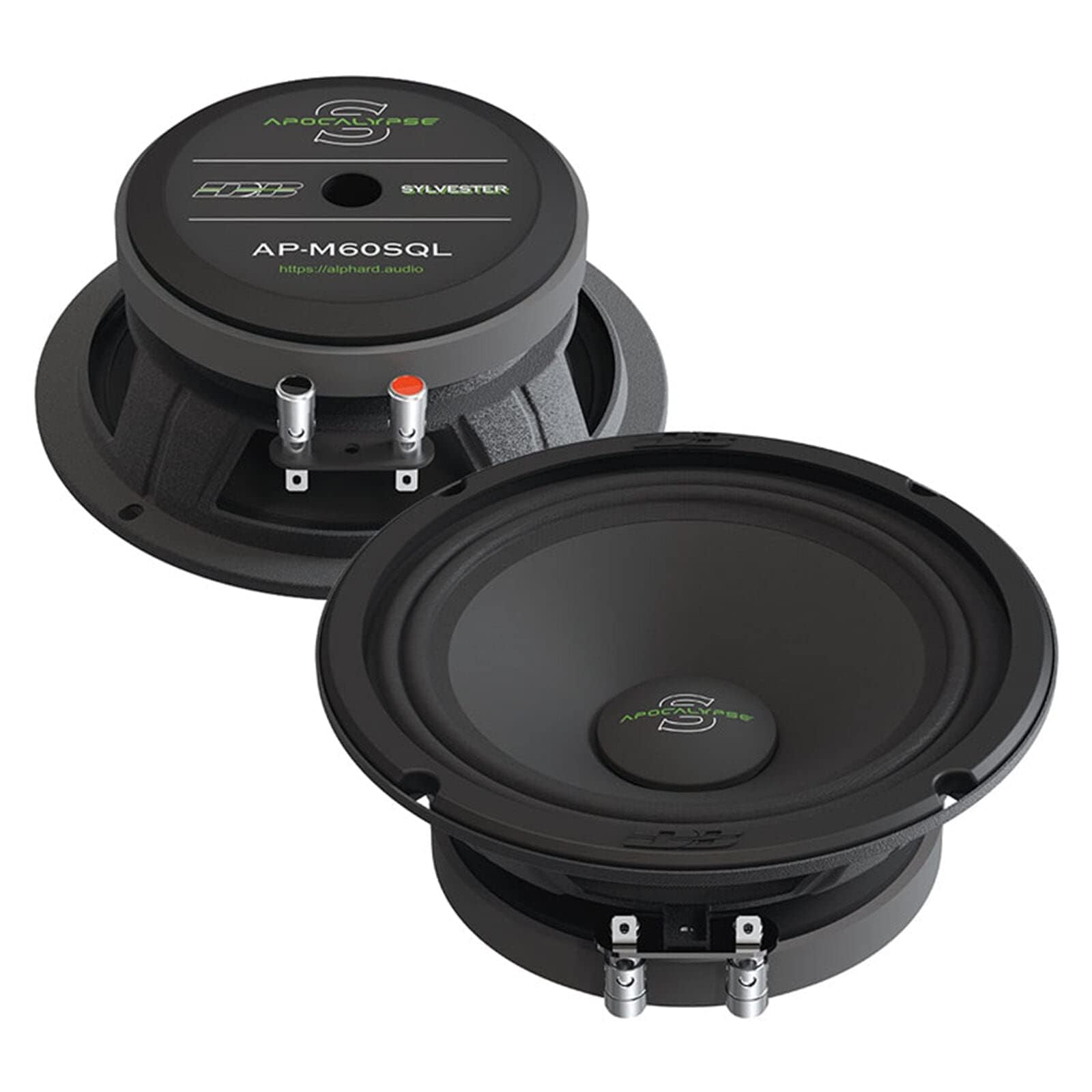 AP-M60SQL - DEAF BOUNCE PAR MEDIOS RANGOS 6.5" 300W MAX 150W RMS 4 OHMS