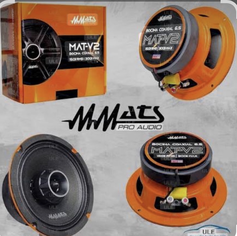 MAT-V2 - MMATS MEDIO RANGO + DRIVER 6.5" 150W RMS