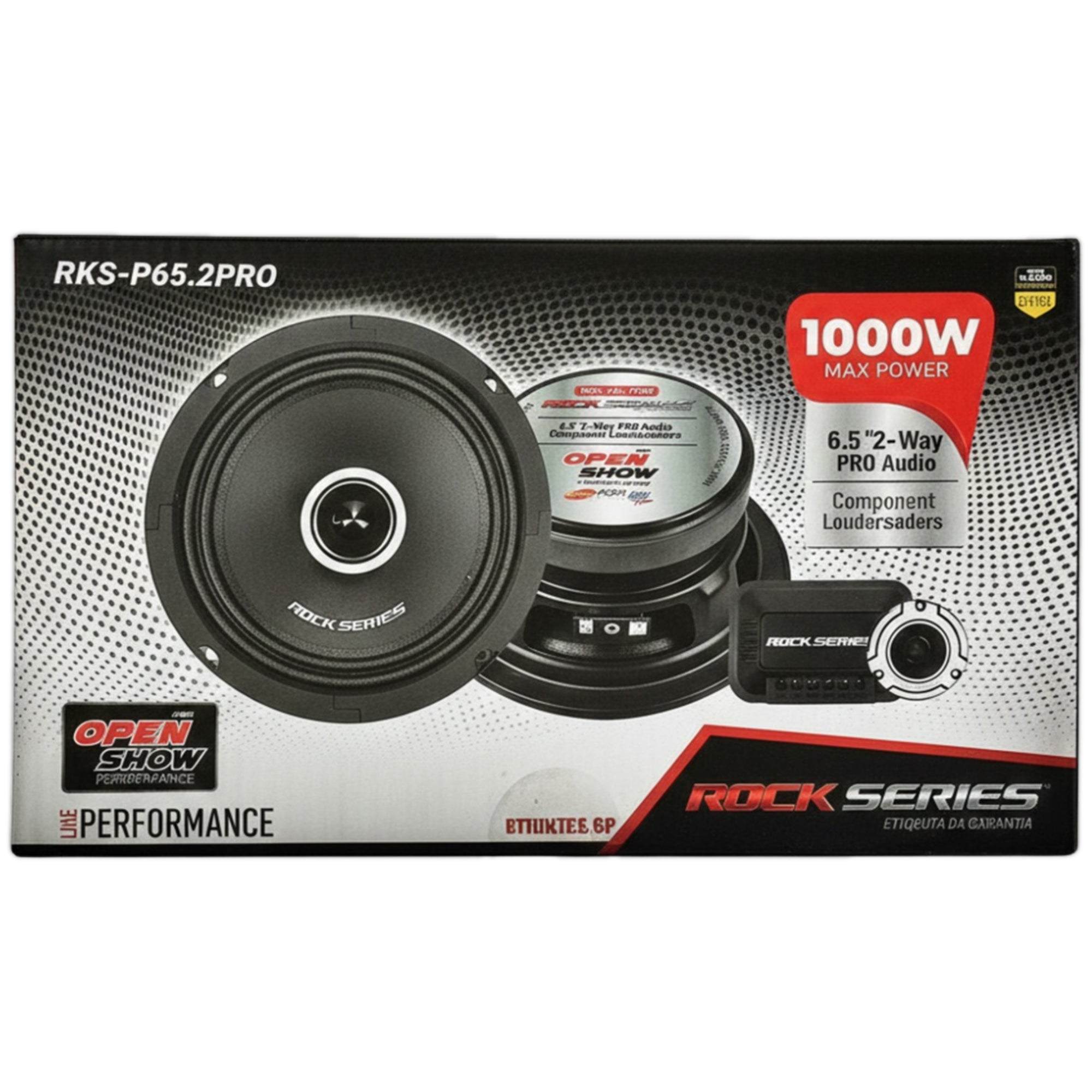 RKS-P65.2PRO - ROCK SERIES COMPONENTE OPEN SHOW 6.5