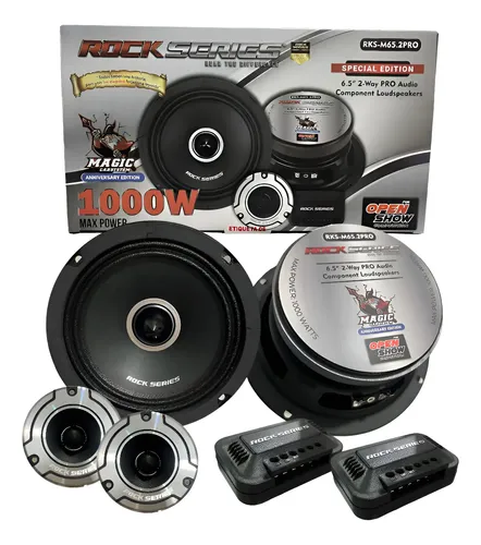 RKS-M65.2PRO - ROCK SERIES SET MIDRANGE 6.5" 1000W