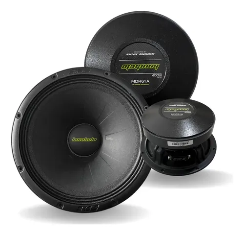 MDR61A - MAGNUM PAR DE MEDIOS RANGOS DE 6.5" 200W RMS 400W MAX 4 OHMS