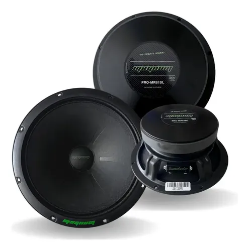 PRO-MR61SL - MAGNUM PAR MEDIO RANGO 6.5" 200W RMS