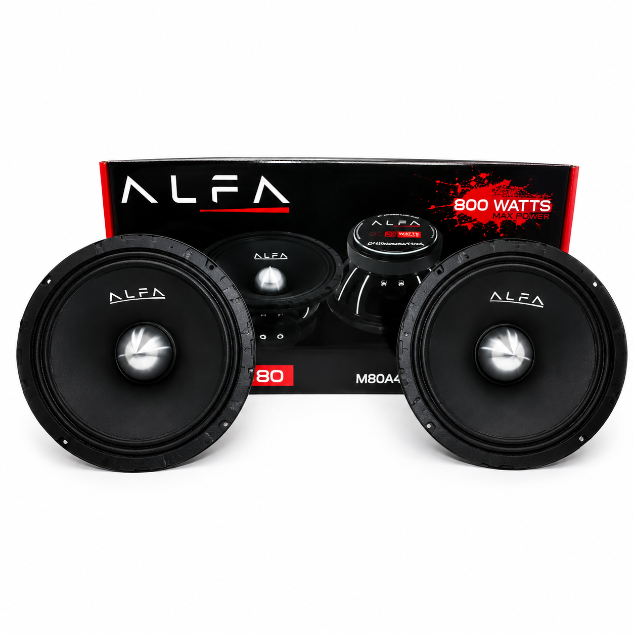 MRXT80 - MEDIO RANGO 8" BULLET 400W RMS 800W MAX 4 OHMS