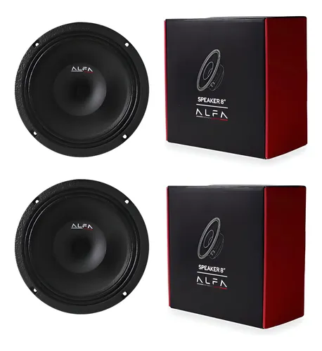 CXPRO80 - ALFA MEDIO RANGO CON TWEETER DE 8" 150W RMS 300W MAX 4 OHMS