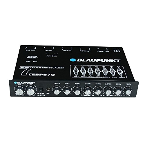 CEBP870 - BLAUPUNKT ECUALIZADOR PARAMETRICO 7 BANDAS