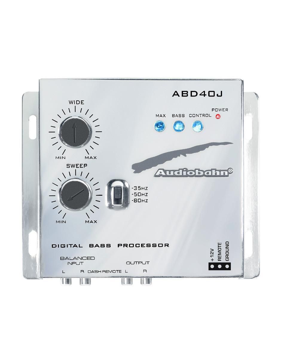 ABD40J - AUDIOBAHN RESTAURADOR DE BAJOS 1 PERILLA