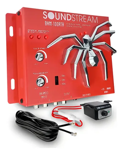 BXM-100RTR - SOUNDSTREAM EPICENTRO ROJO