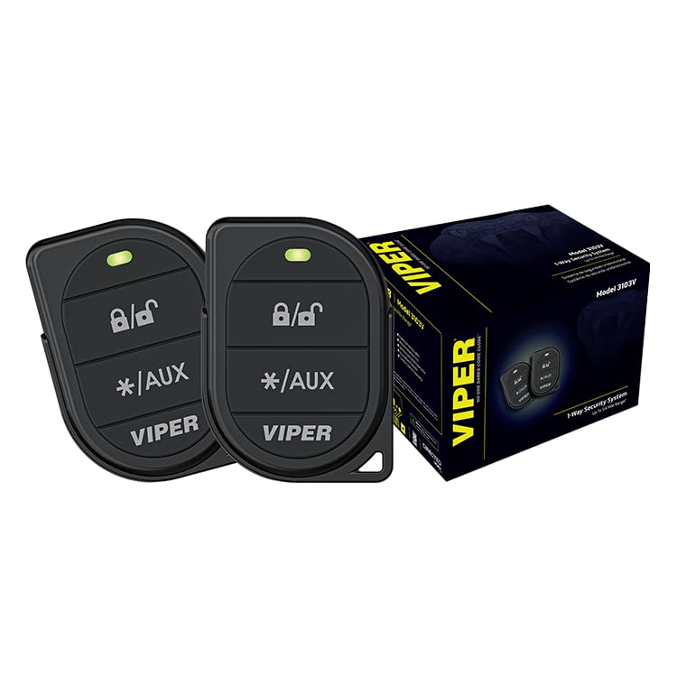 AUTO ALARMA VIPER 3103V SISTEMA DE SEGURIDAD DE 1 VIA