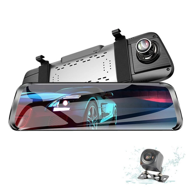 DVR-H02 - RETROVISOR 4" + DVR + CAMARA REVERSA