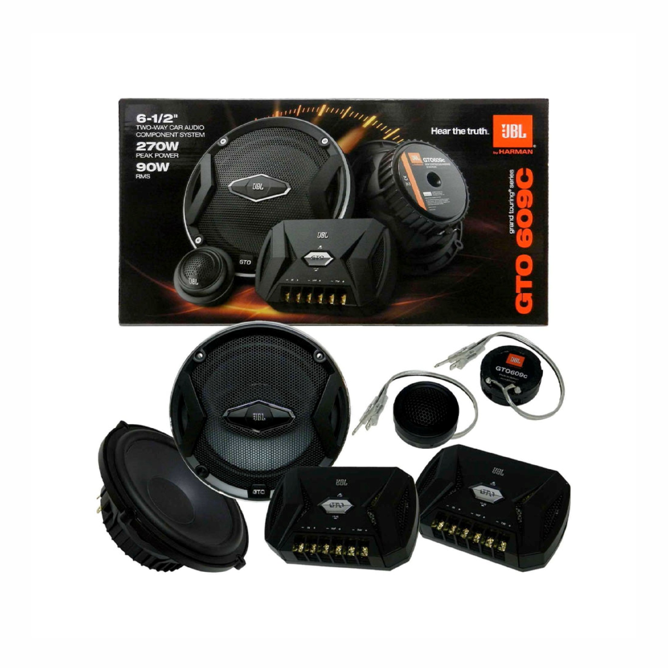 SET DE MEDIOS JBL GTO609C 6.5" 2 VIAS 270W 4 OHMS