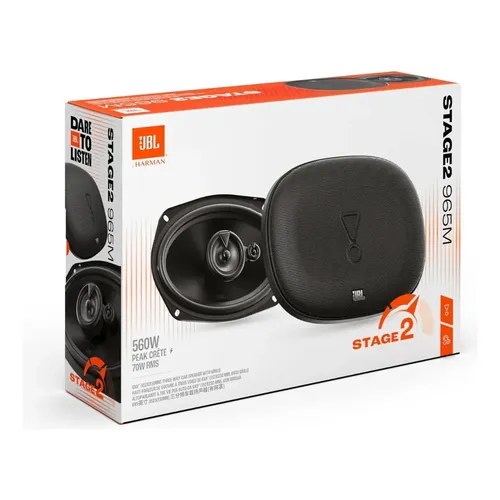 PAR DE BOCINAS JBL STAGE2965M 3 VIAS 560W MAX