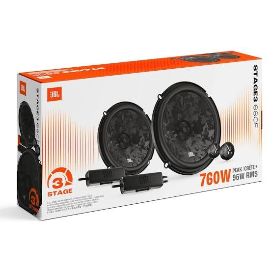 SET DE MEDIOS JBL STAGE368CF 6.5" 2 VIAS 760W MAX