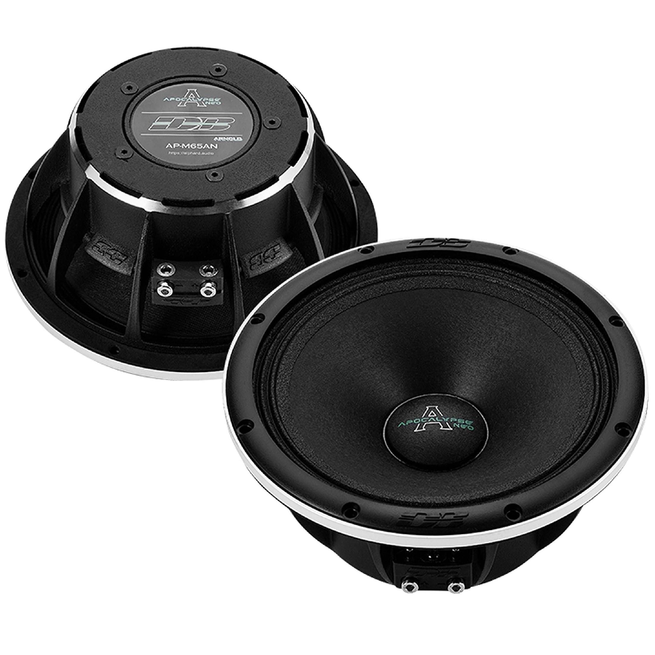 AP-M65AN - DEAF BOUNCE PAR DE MEDIOS RANGOS 6.5” 400W MAX 200W RMS 4 OHMS 102.50db