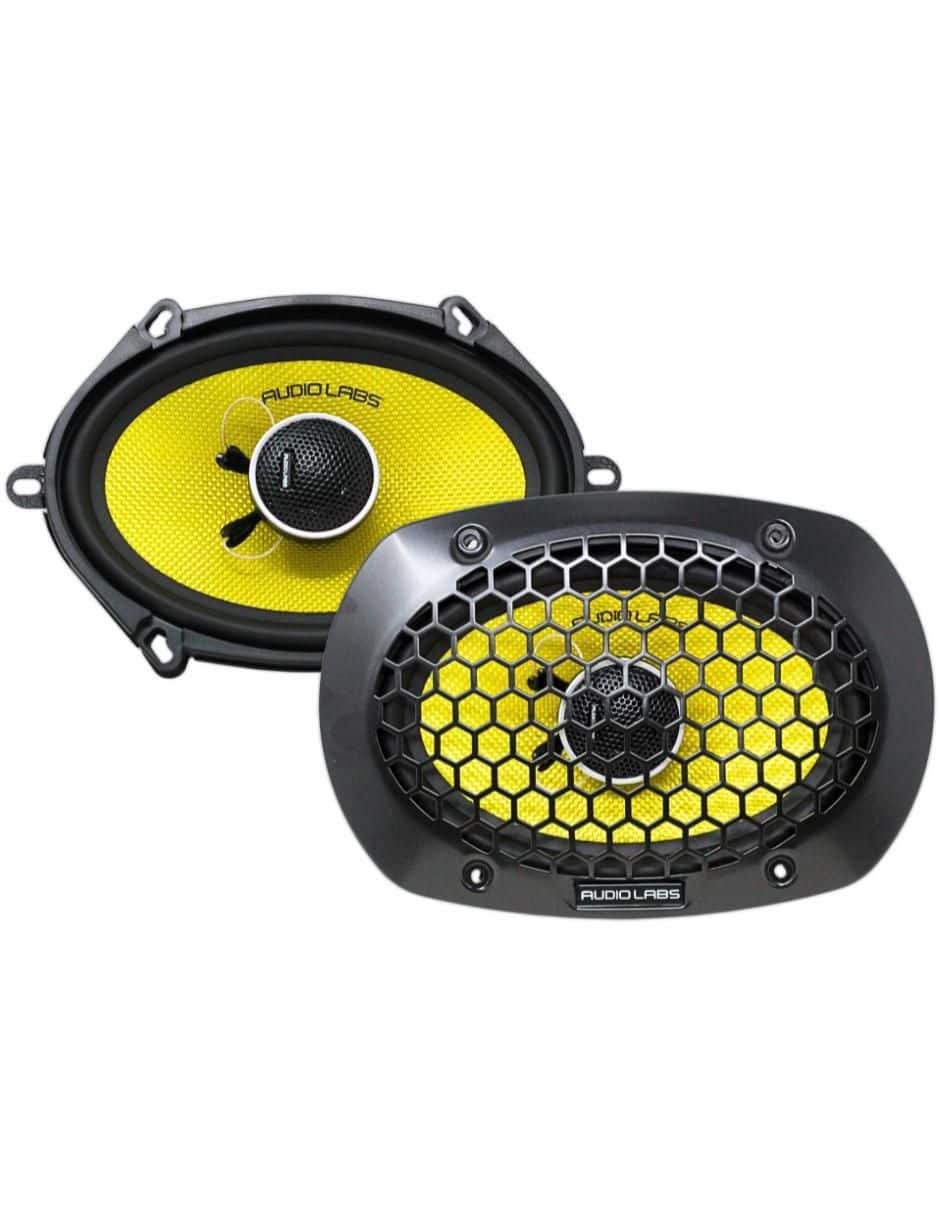 PAR DE BOCINAS 5x7" SQ AUDIO LABS ADL-F57SQ 550W MAX FIBERGLASS