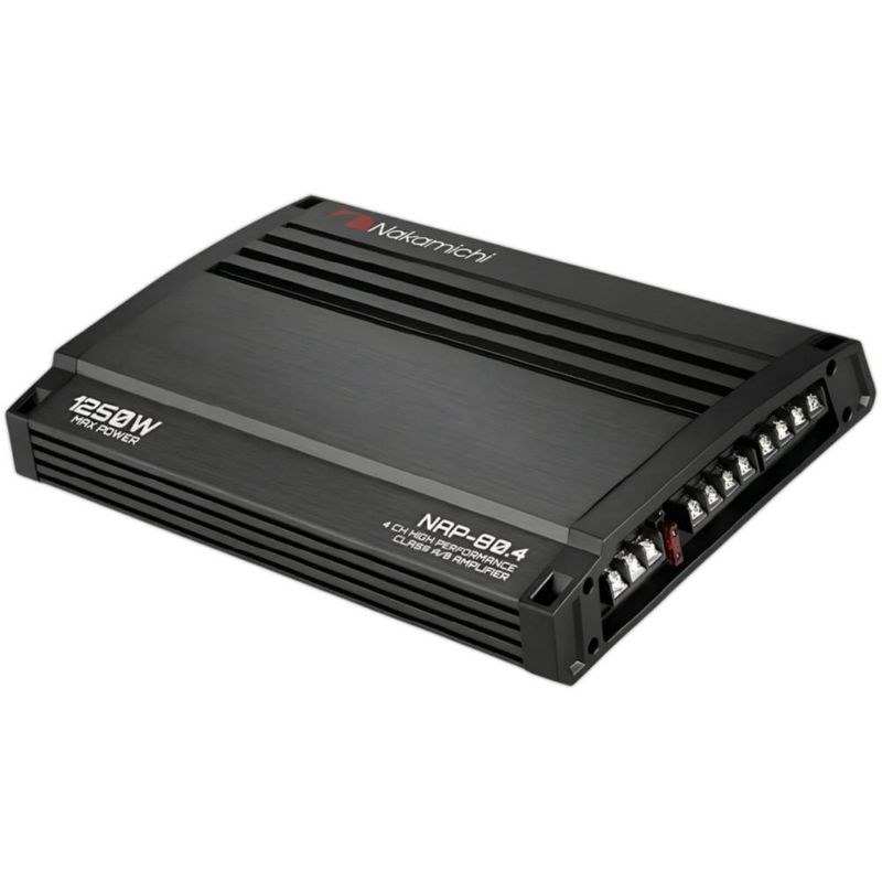 AMPLIFICADOR 4 CANALES CLASE AB NAKAMICHI NAP-80.4 1250W MAX