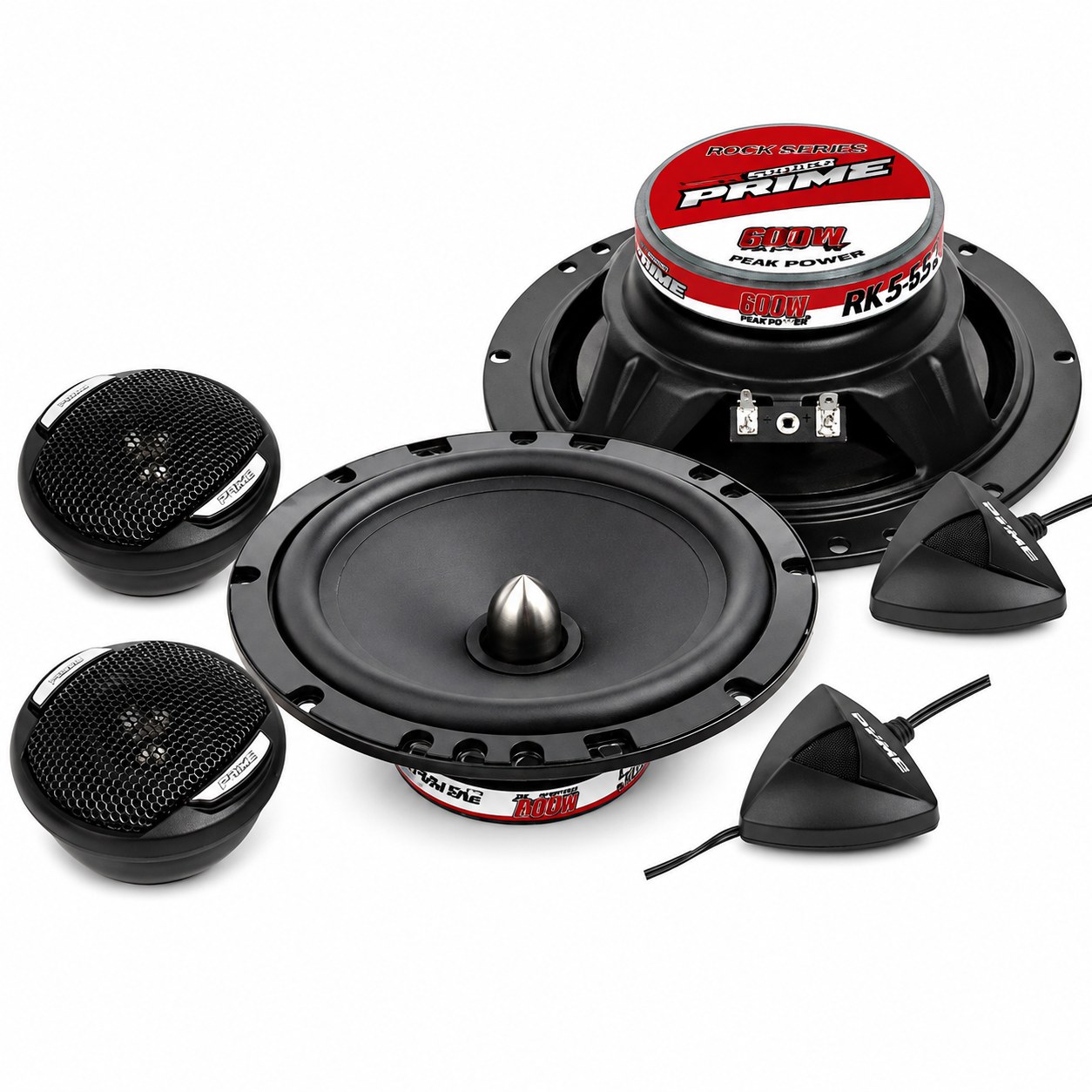 SET DE MEDIOS 6.5" ROCK SERIES RKS-65.2CPRS 2 VIAS 800W MAX