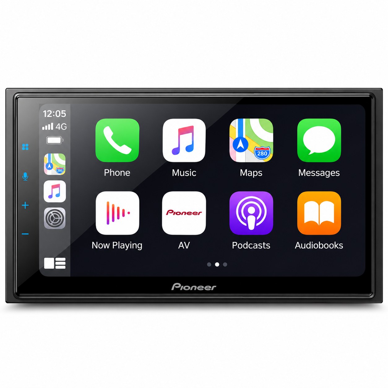 PANTALLA 6.8" PIONEER DMH-Z6350BT CARPLAY Y ANDROID AUTO INALAMBRICOS